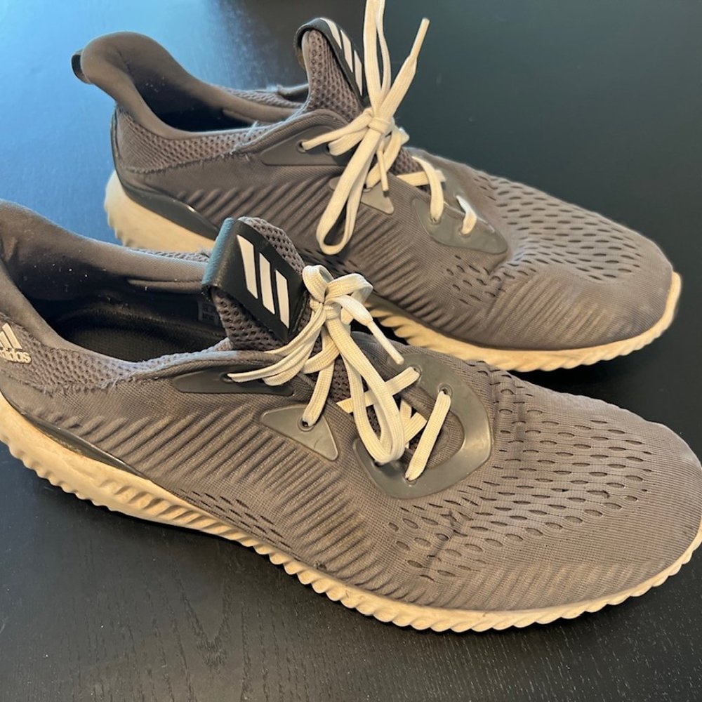 Men's Adidas Bouce - Gray Size 14